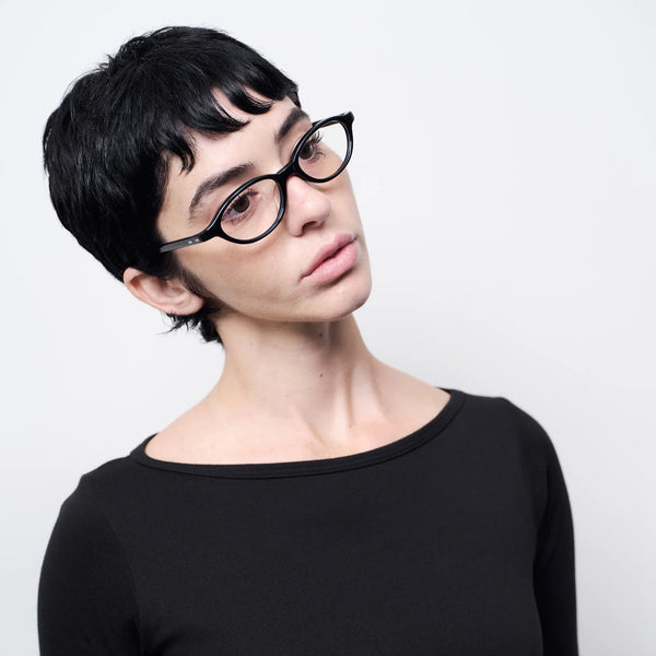 Alien Optical / Black Acetate & Blue - Light Lens - Shade Files